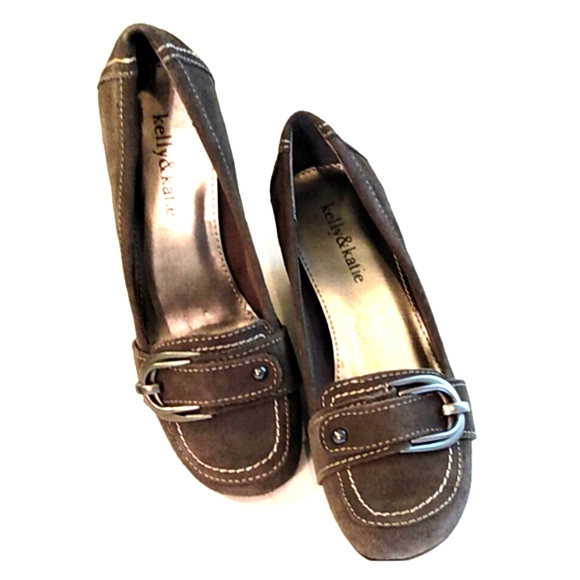 Kelly & Katie Suade Wedges - Picture 1 of 5